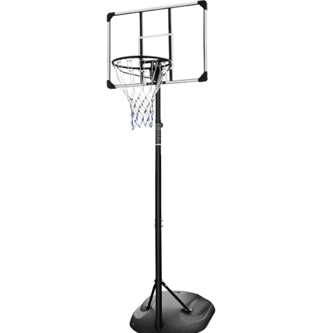 Portable Basketball Hoop System Stand Height Adjustable 7.5ft - 9.2ft With 32 Inch Backboard And Wheels For Youth Adults Indoor Outdoor Basketball Goa